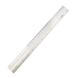 Régua de alumínio 30cm Jocar