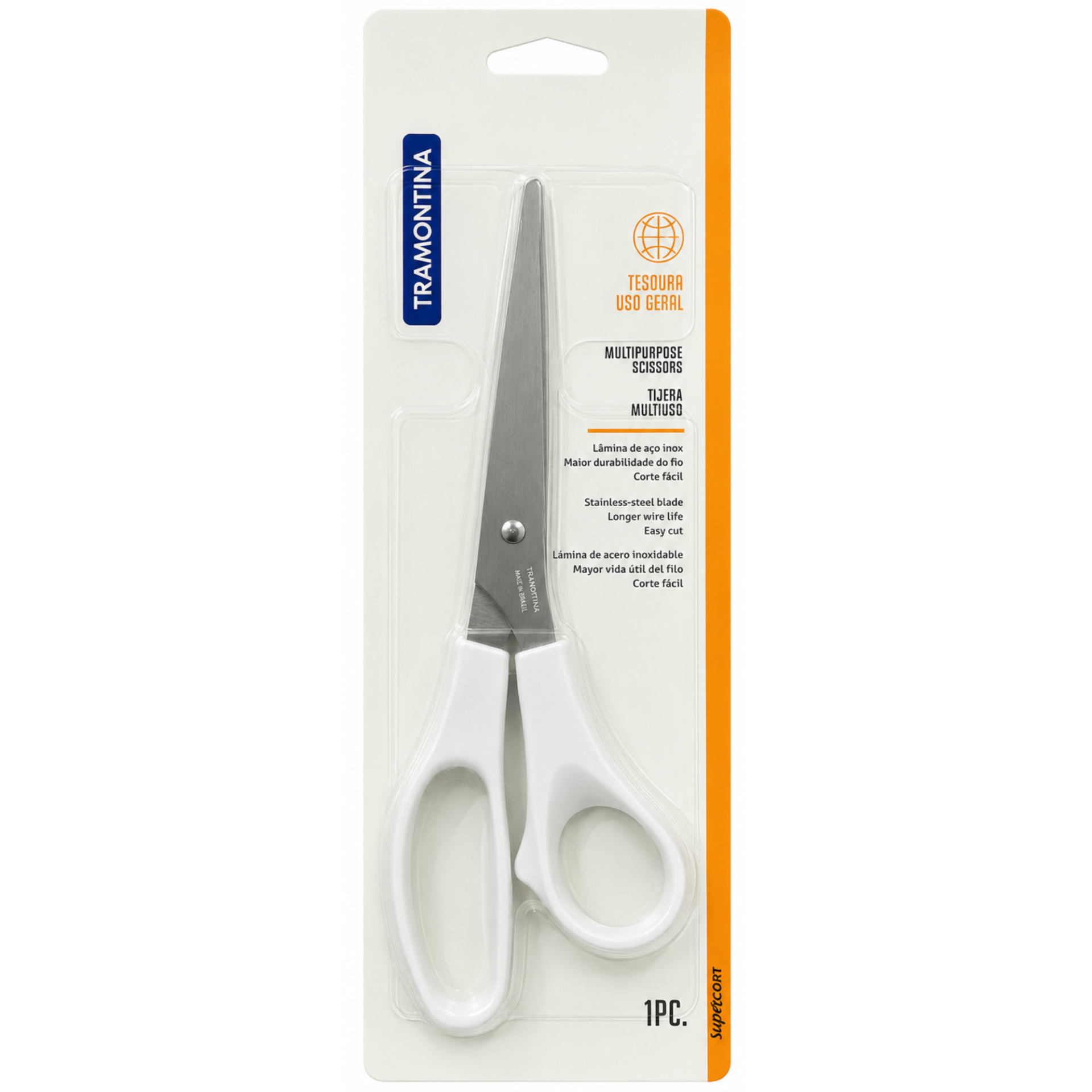 Tesoura multiuso inox 8" Supercort 25950/148 Tramontina - Imagem 3