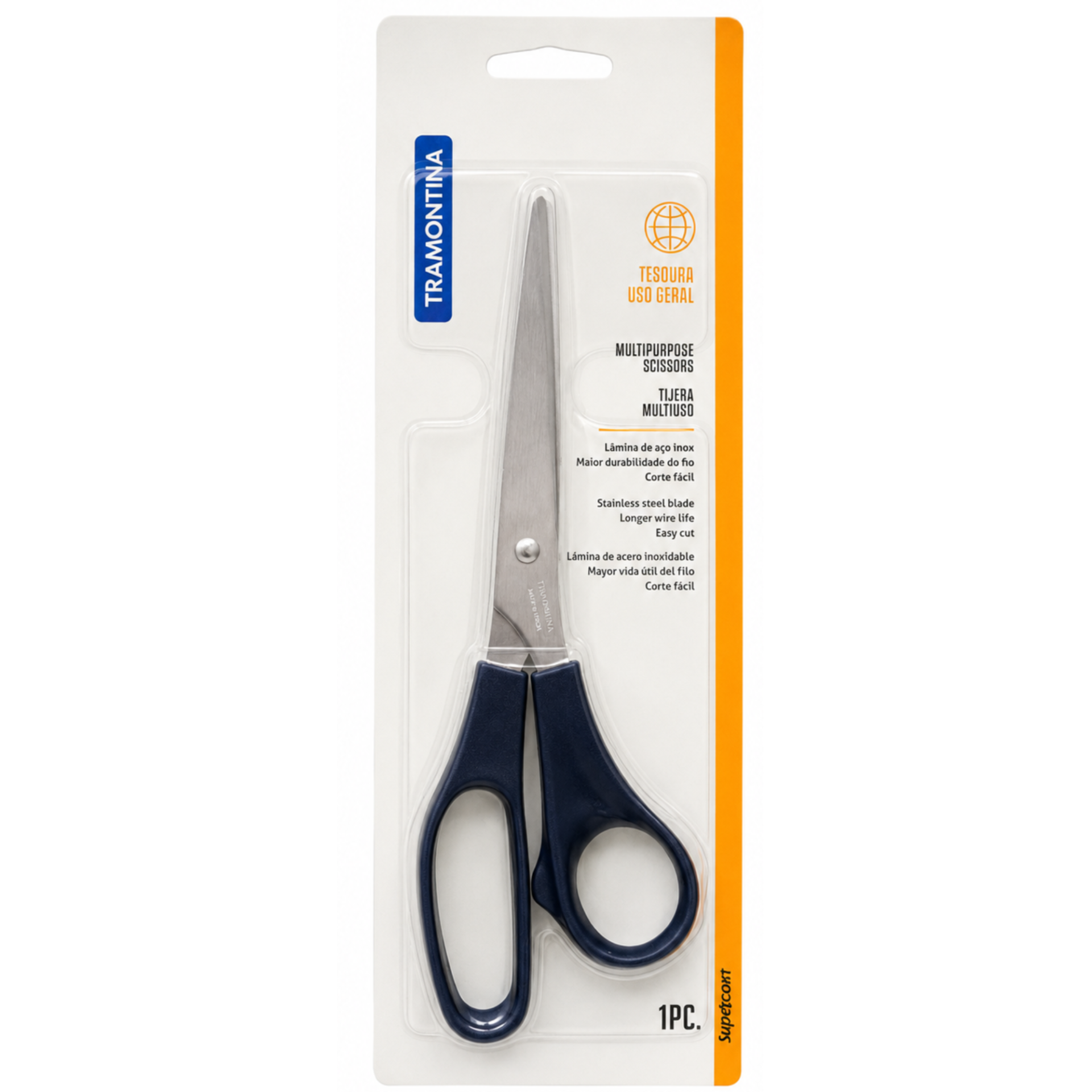 Tesoura multiuso inox 8" Supercort 25950/148 Tramontina - Imagem 5