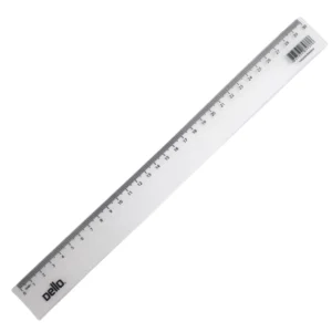 Régua flexível cristal molegata 30cm Dello