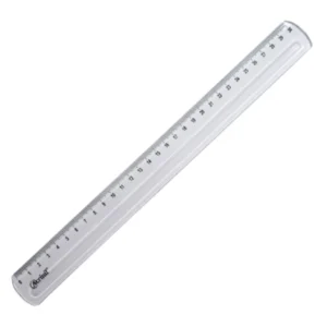 Régua acrílica cristal 30cm Acrinil